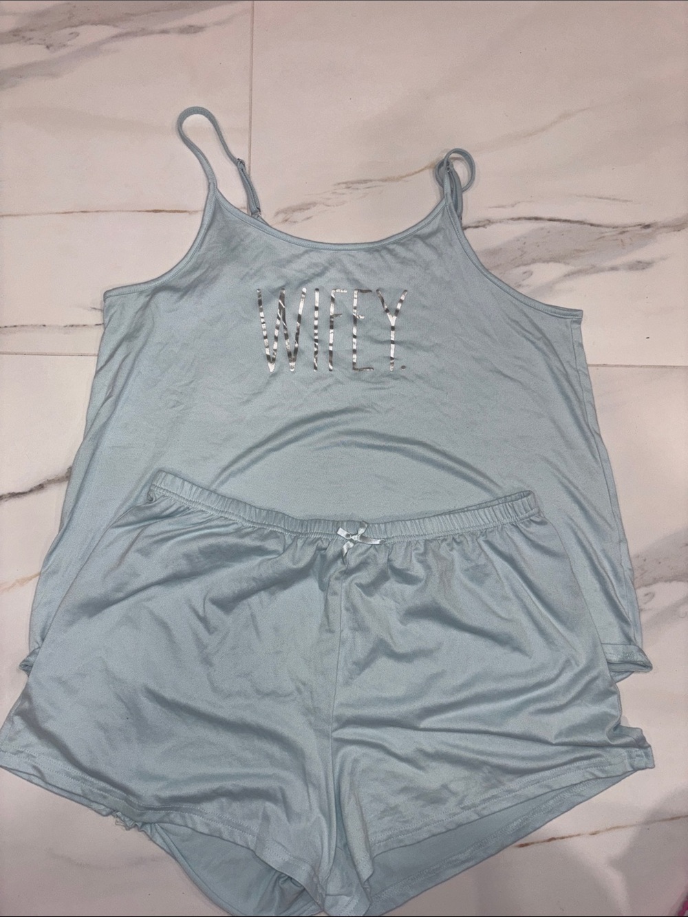 Rae Dunn wifey pj set